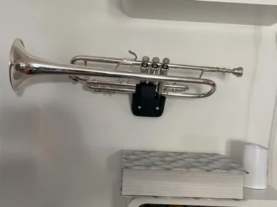 Trumpet wall mount