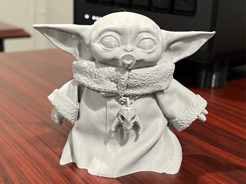 Binky Baby Yoda(Grogu) Full body