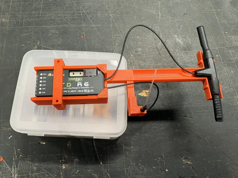 Frsky TD R6 receiver mount