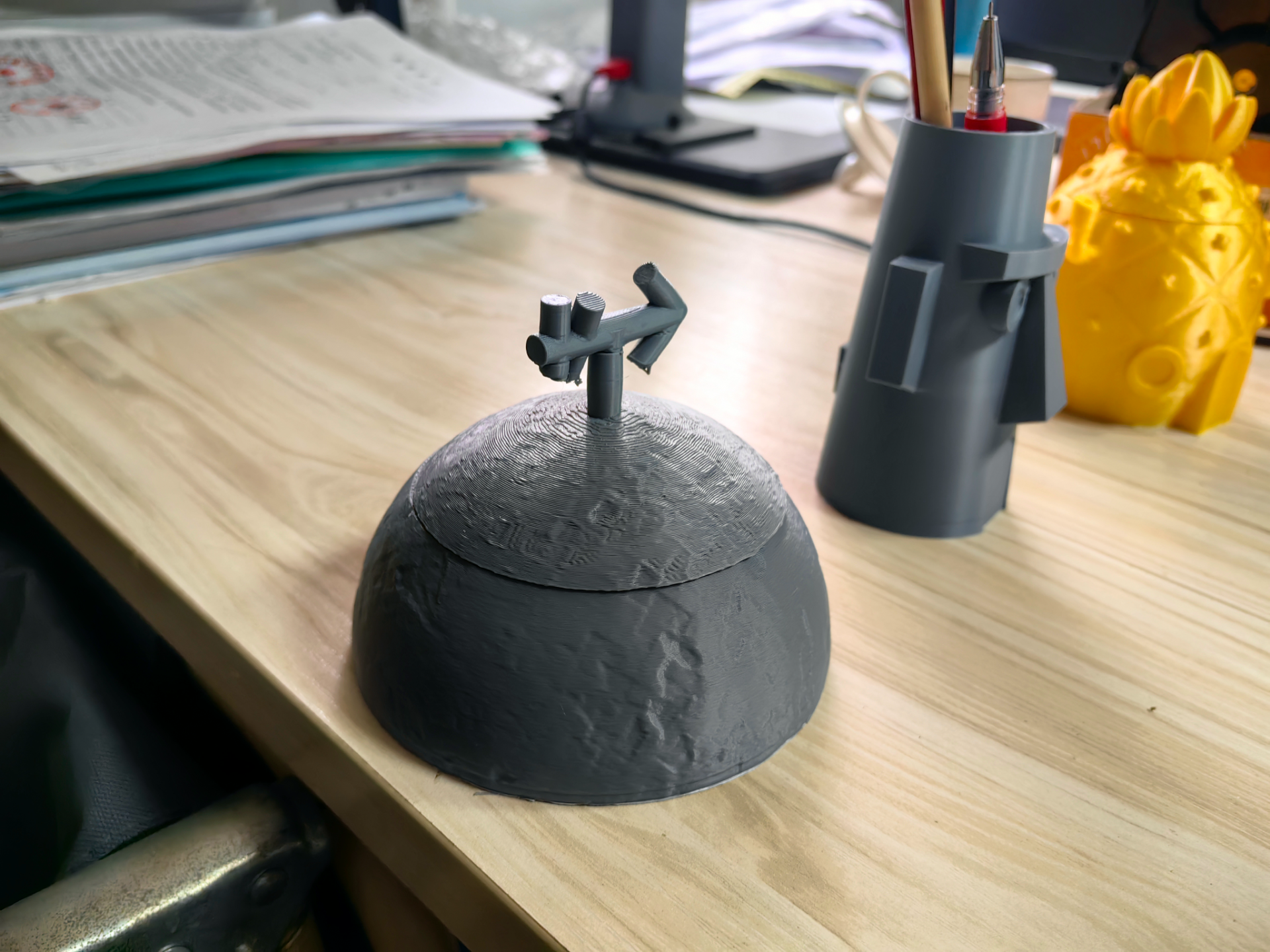 Miniatura 1 do modelo 3D 派大星房子收纳盒
