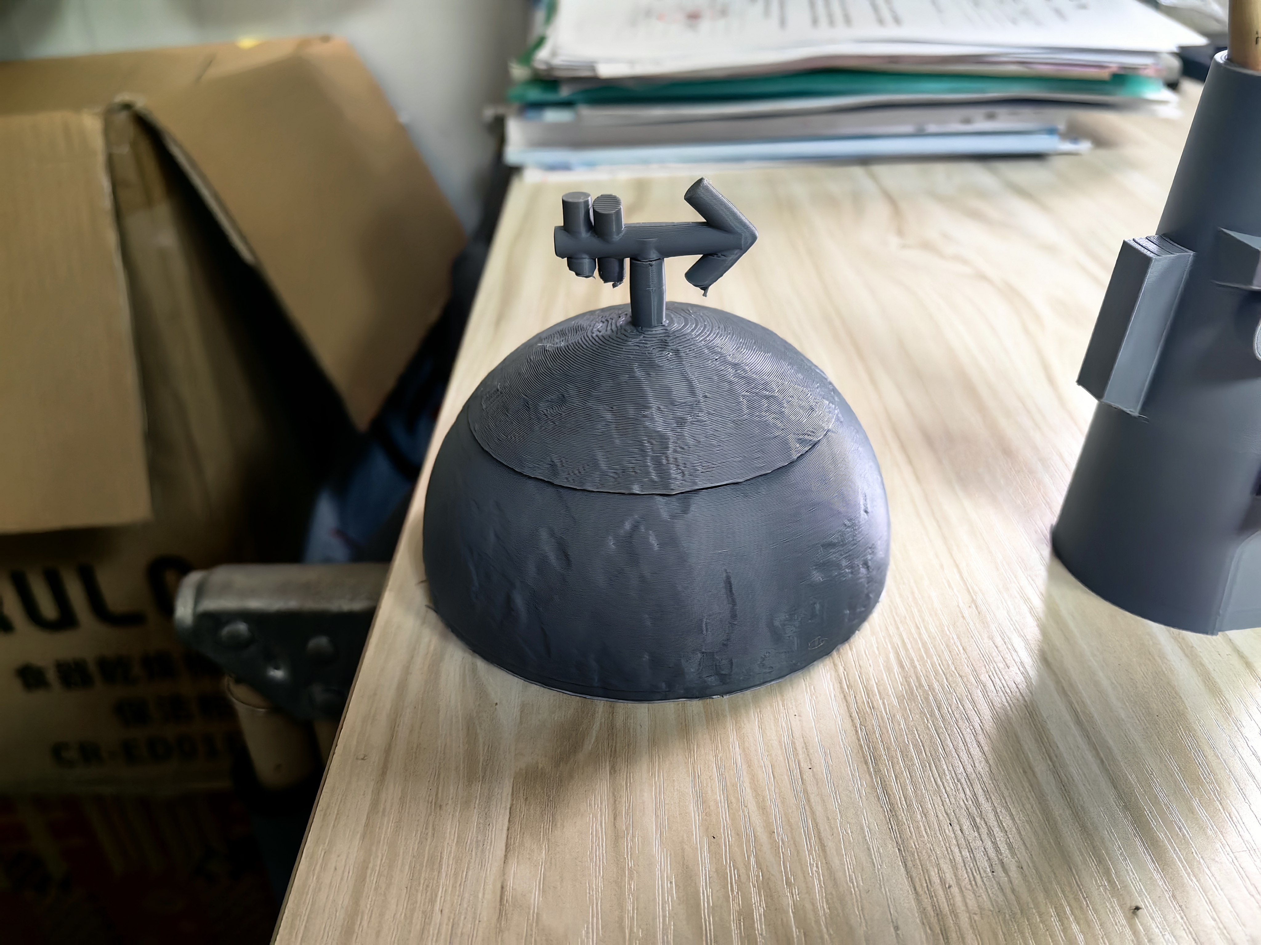 Miniatura 2 do modelo 3D 派大星房子收纳盒