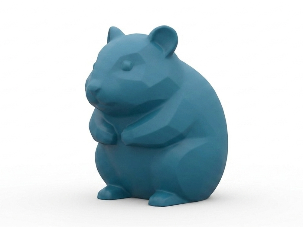 Minimalist Hamster– Easy Fast Print only 4g