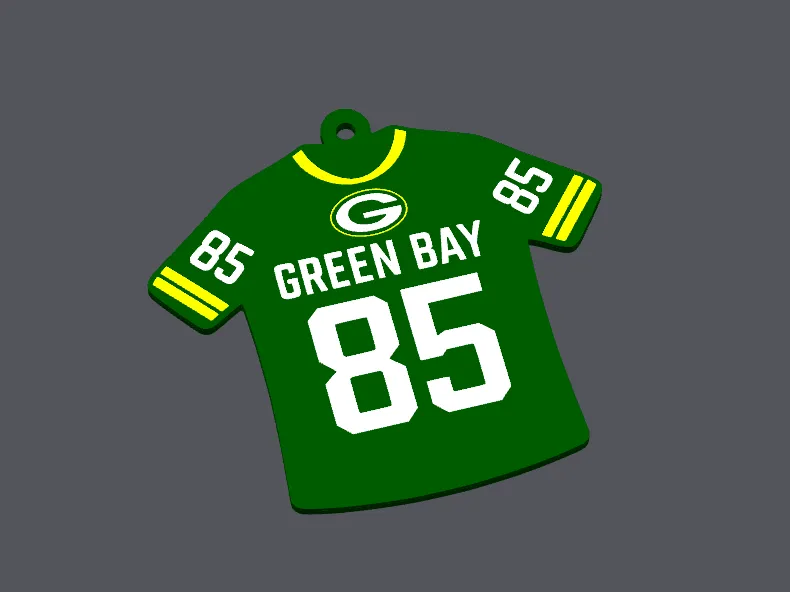 Green Bay Packers Jersey Ornament
