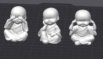 Q Version Buddha Statue