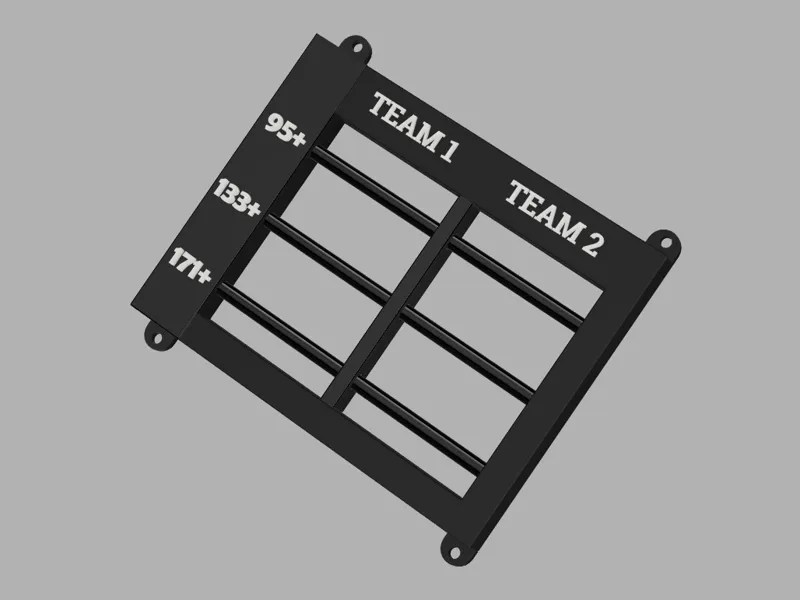 Darts high scores counter 