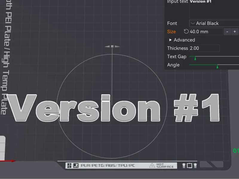 Testing Bamb versions
