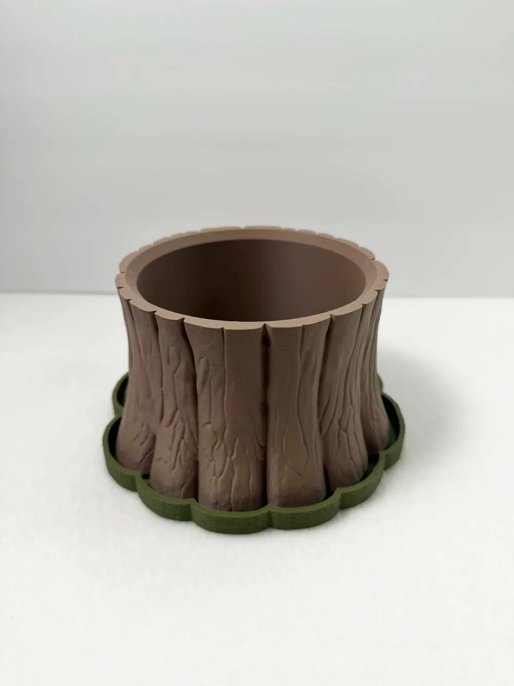 Tree Trunk Planter - Free 3D Print Model - MakerWorld