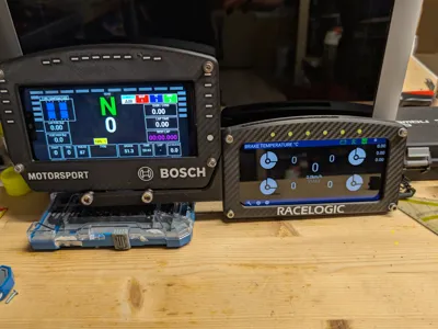 Sim Racing Bosch DDU / Racelogic Phone Holder