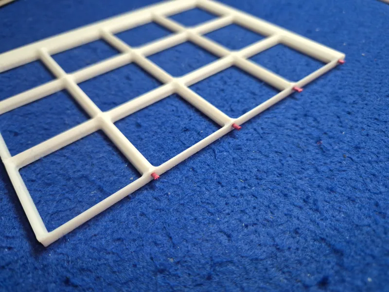 Kallax drawer Gridfinity plate w alignment points