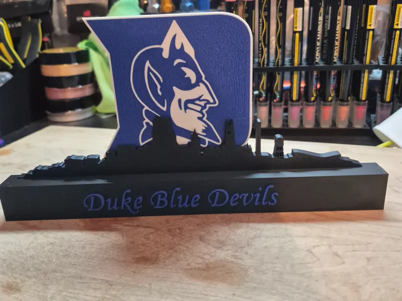 Duke Blue Devils Skyline