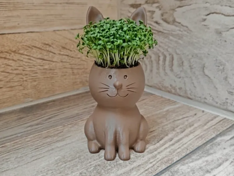 Hasenkresse Bunny – Süßer Pflanztopf für Kräuter