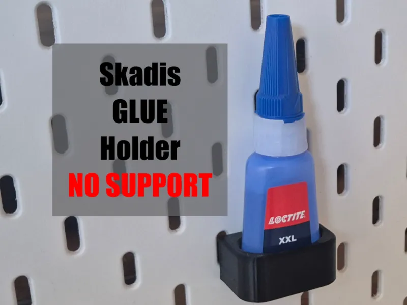 Super Glue Holder for IKEA Skadis Loctite 1