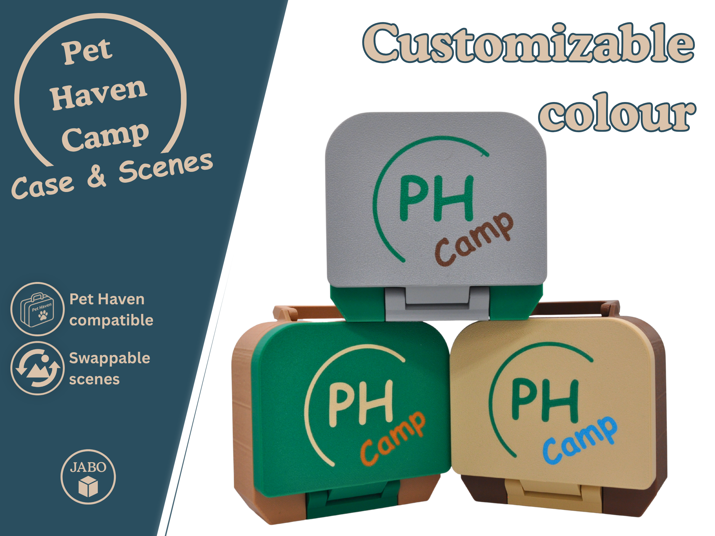 Pet Haven Small World Playset: Camp Edition - 1
