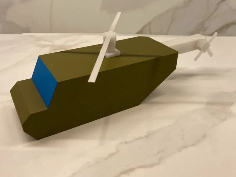 The Choper, simple toy helicopter for kids