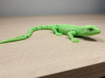Flexi Lizard (Articulated & Magnet)