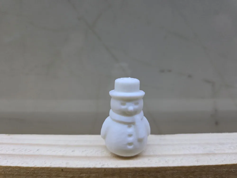 Mini Snowman - Free 3D Print Model - MakerWorld