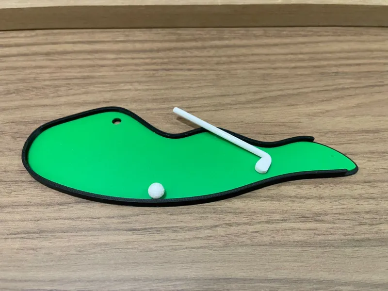Mini golf course (No AMS needed) Print in Place