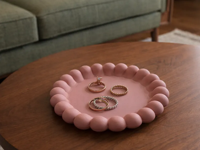 Bubble Trinket Tray Coaster 