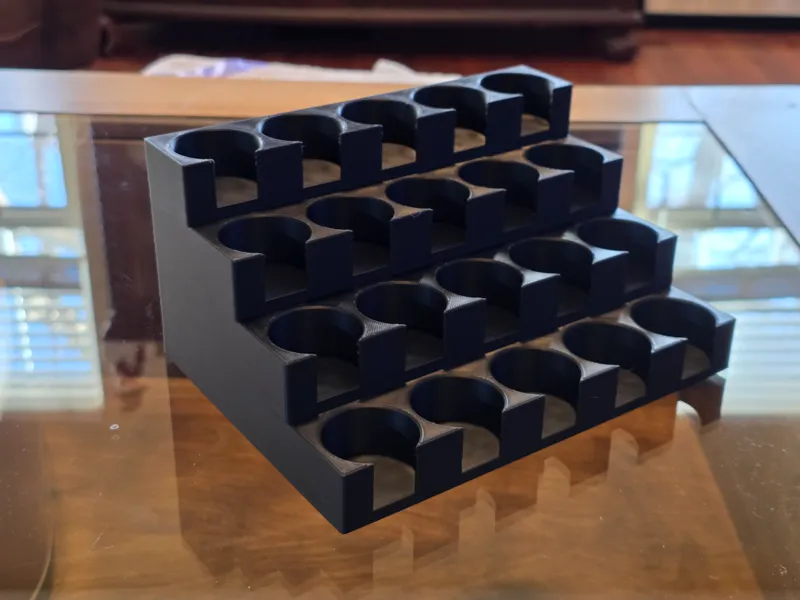 Airbrush Paint Desk Rack Organizer 35mm for 2oz