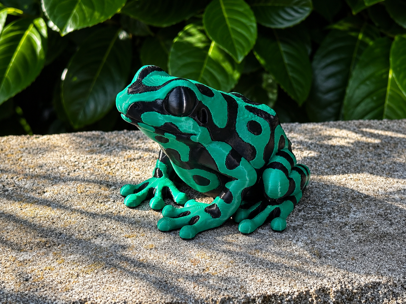 Green & Black Poison Dart Frog