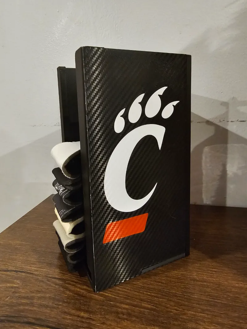 Table/Cabinet Drink Koozie Holder/Dispenser! 