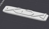 Single Color Tinket - Without Keychain Hole