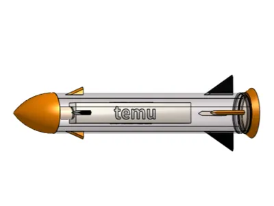 temu homing missle for fast shipping