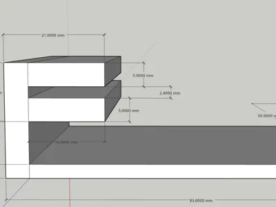 Angle Steel Extension Cord Bracket