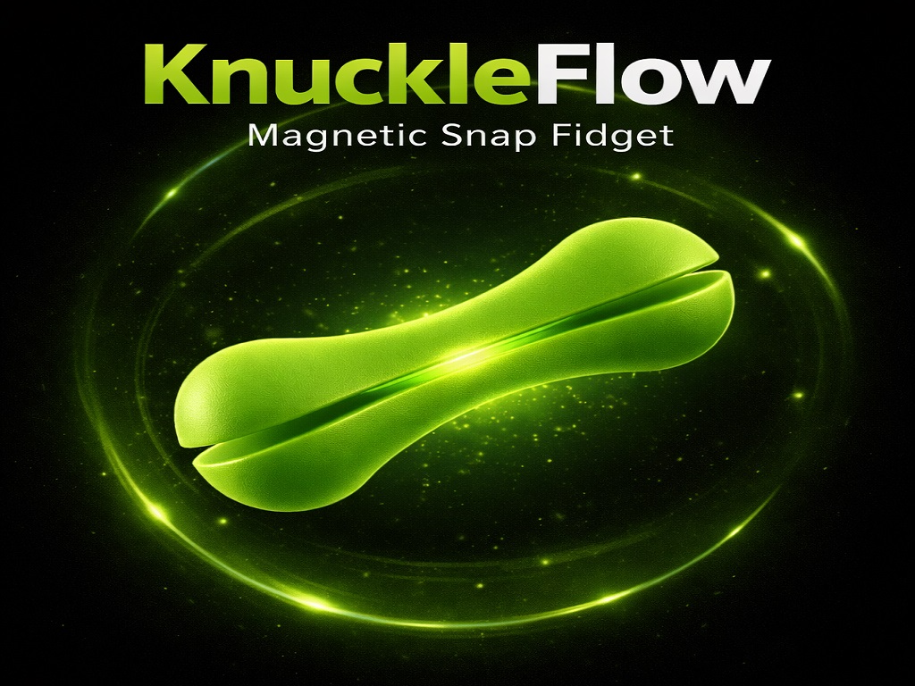 KnuckleFlow – Magnetic Knuckle Fidget