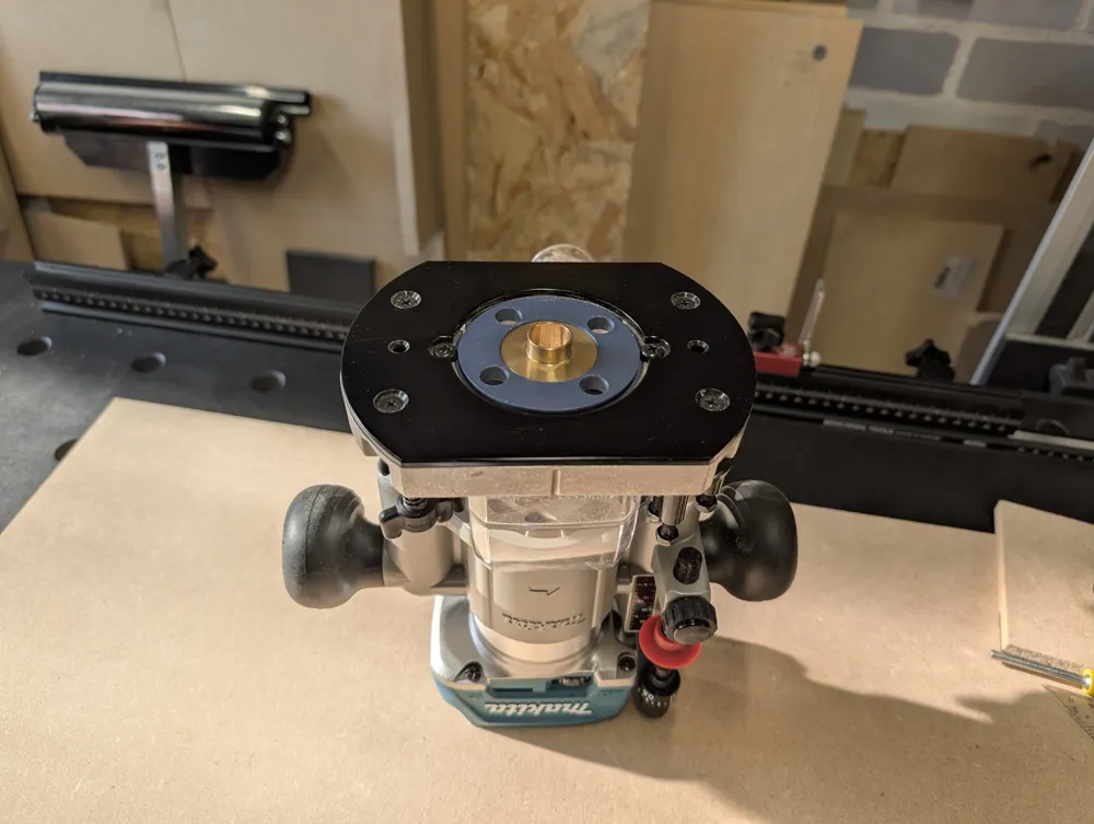 Guide Ring Makita Router Copy Ring Guide Bushing Adapter for Makita Routers - Free 3D Print ...