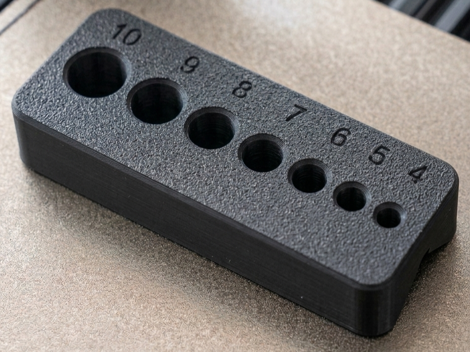 Metric Drill Guide | 4–10 mm | V-Groove Design