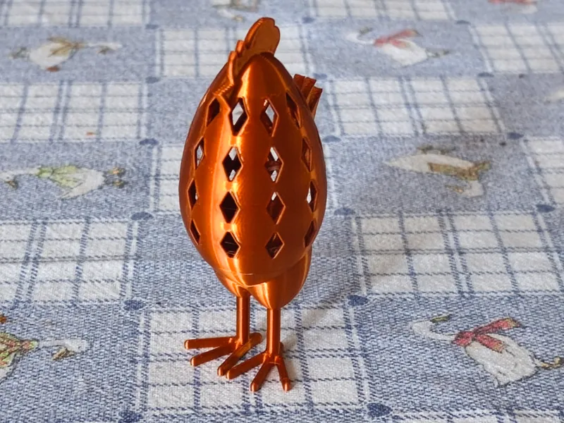 Easter egg rooster