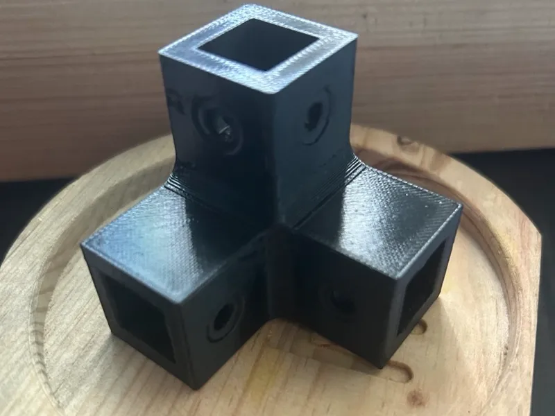 3-Way Corner Connector for 15x15 Metal Profile