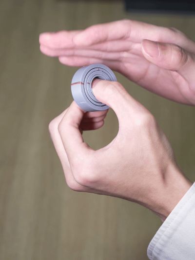 Smoothest fully 3d printed bearing