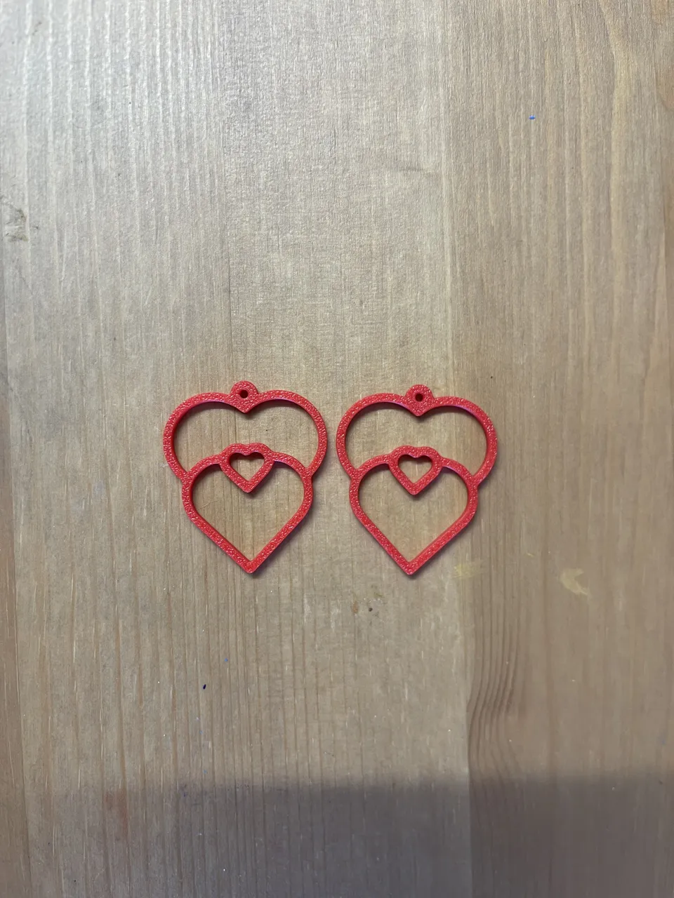 Heart Earrings view 2