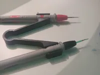 Pince brucelles pour sondes de multimètre 10 mm — photo 1