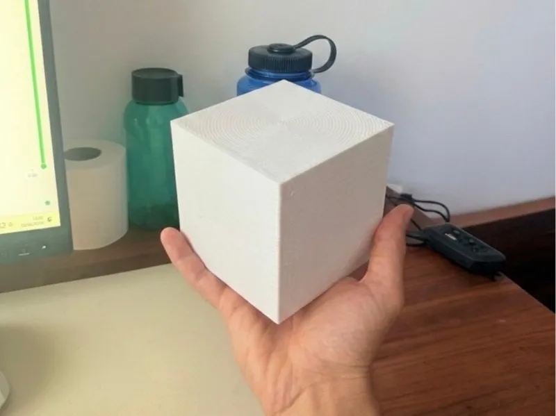 The 999g Cube - PLA Density Reference