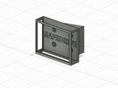 Safedrive holder for brodit 