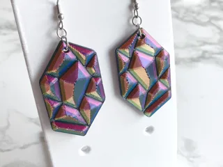 Faceted Gem Earrings