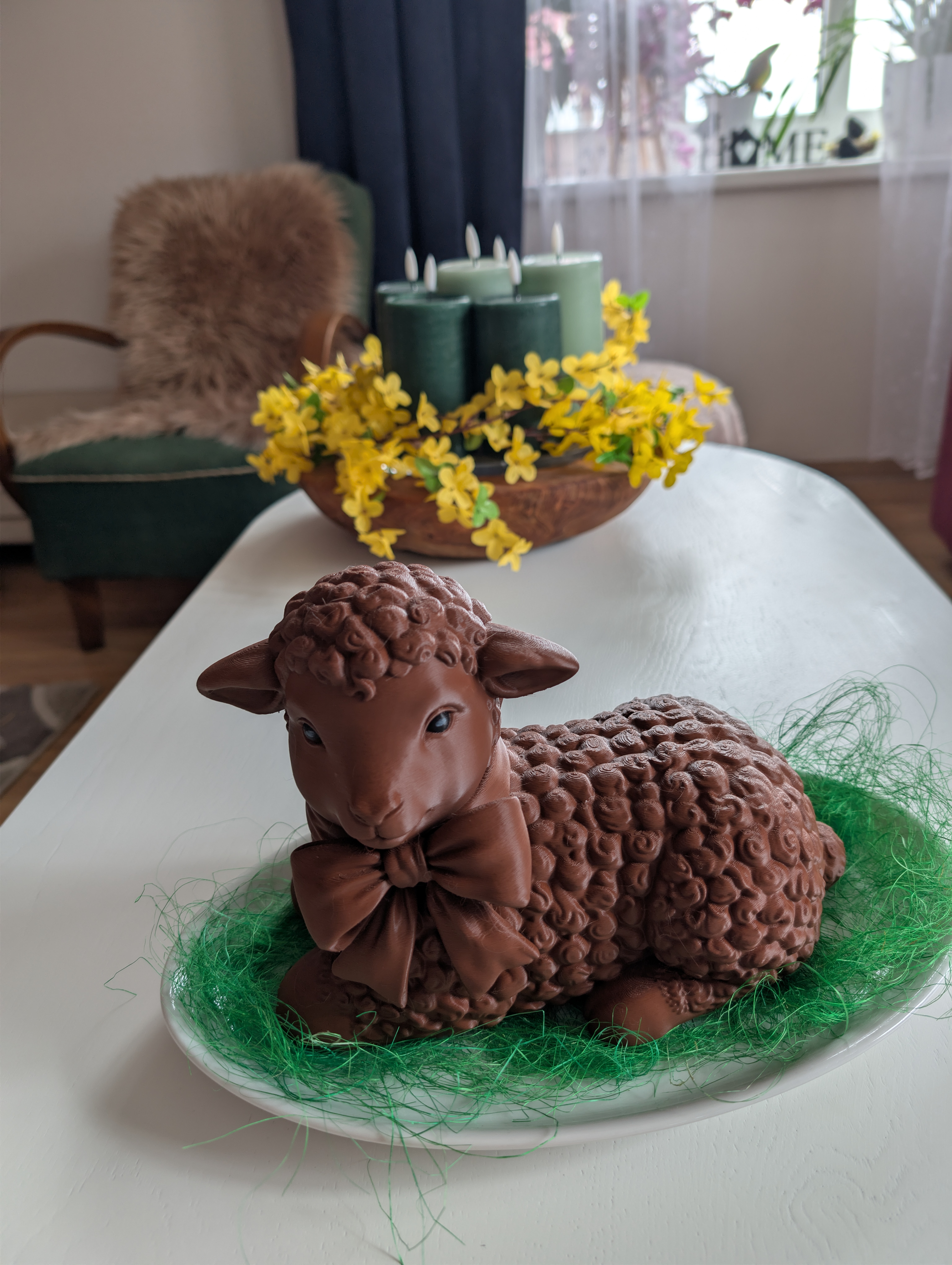 Miniatura 2 do modelo 3D Easter Lamb