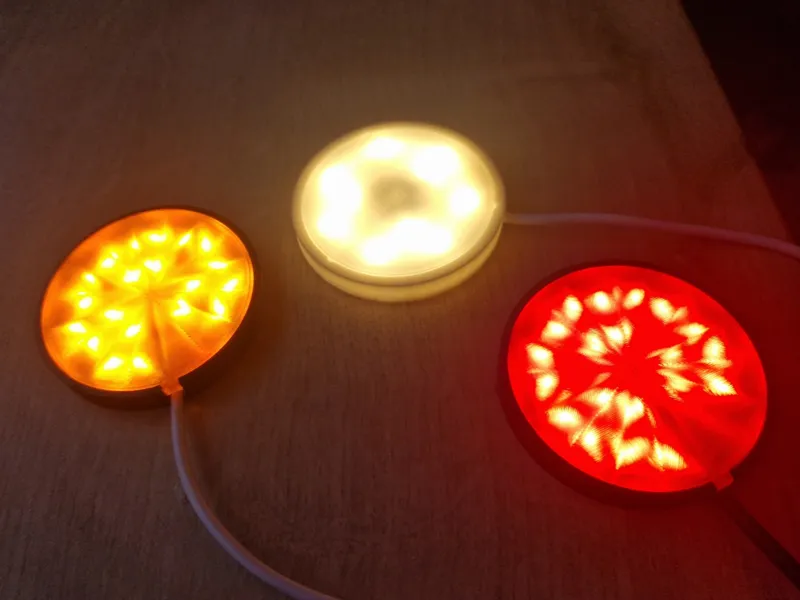 001 LED Kit Replica — Diffuser shell, PETG, USB 5V