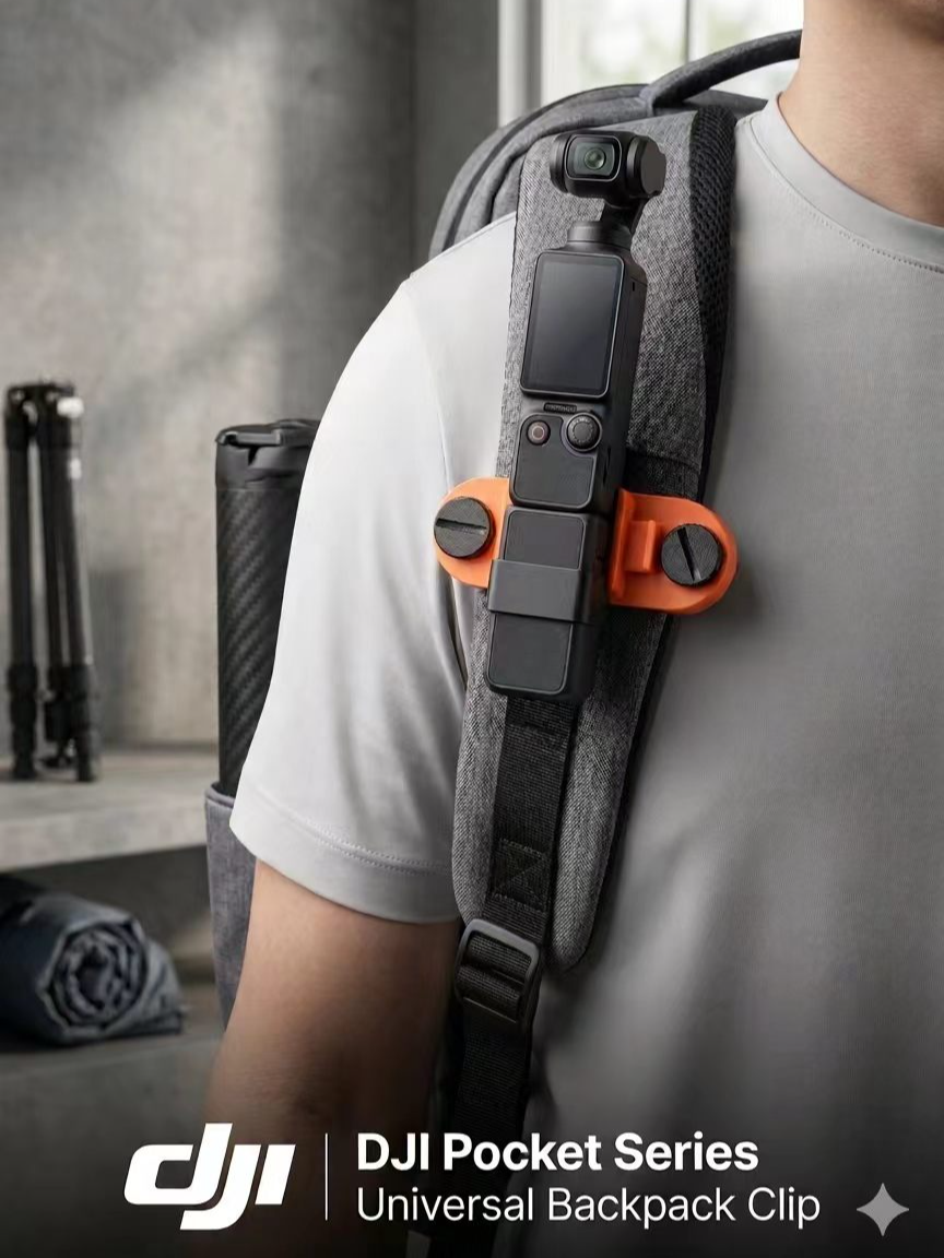 DJI Osmo Pocket 3 Peak Design Capture Clip Mount - Free 3D Print
