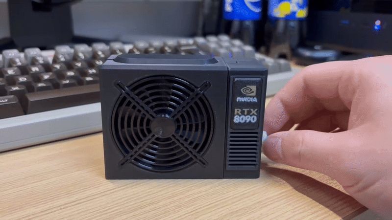 8090显卡模型（空调外机）