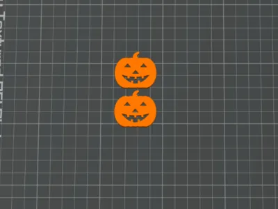 Pumpkin Earrings