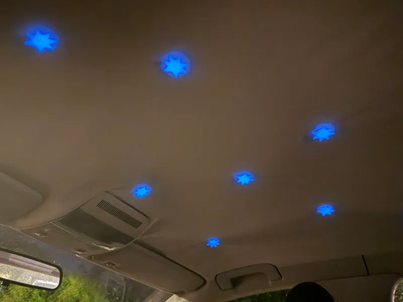 Sternenhimmel für Autos