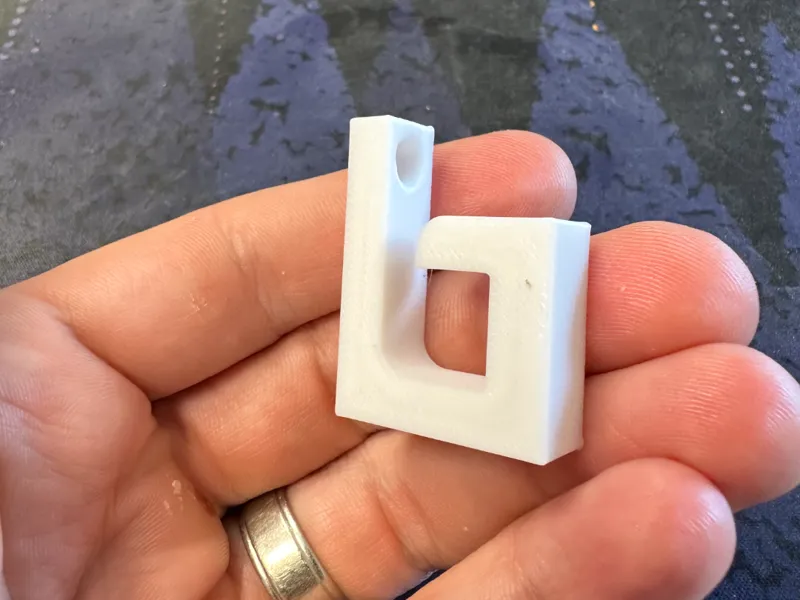 Small Hook with Screw Hole