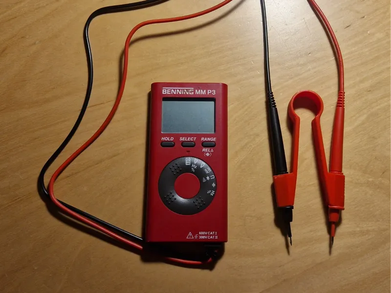 Benning Multimeter Mess Pinzette MM P3