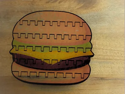 Flexi-Toy Burger