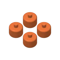 4 Wheels - Strong - 0.2mm layer, 6 walls, 25% infill