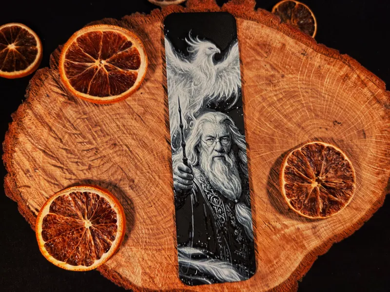 Albus Dumbledore, Harry Potter inspired bookmark